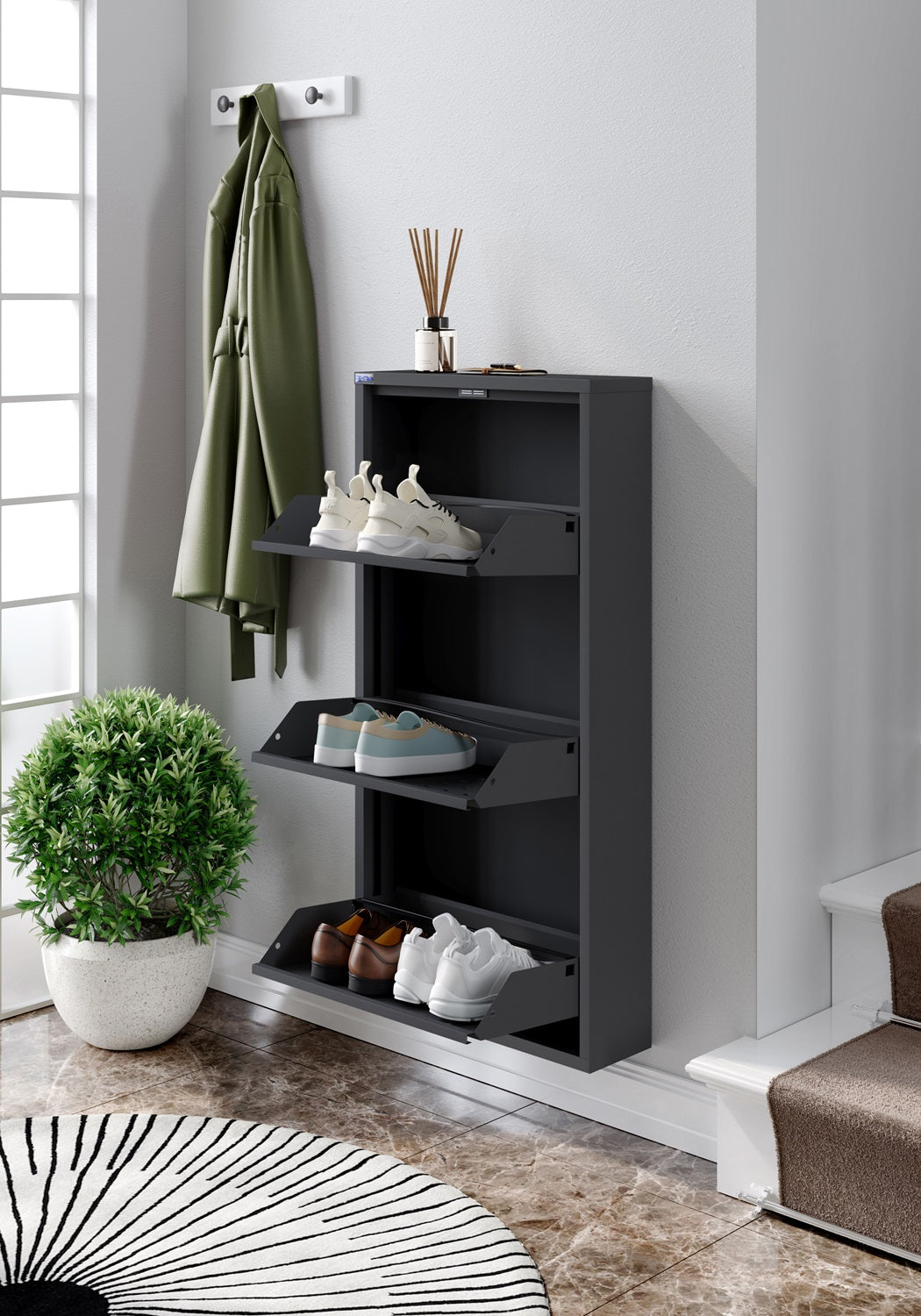 Shoe Rack vs Shoe Cabinet: Why Enclosed Wins in Canadian Entryways
