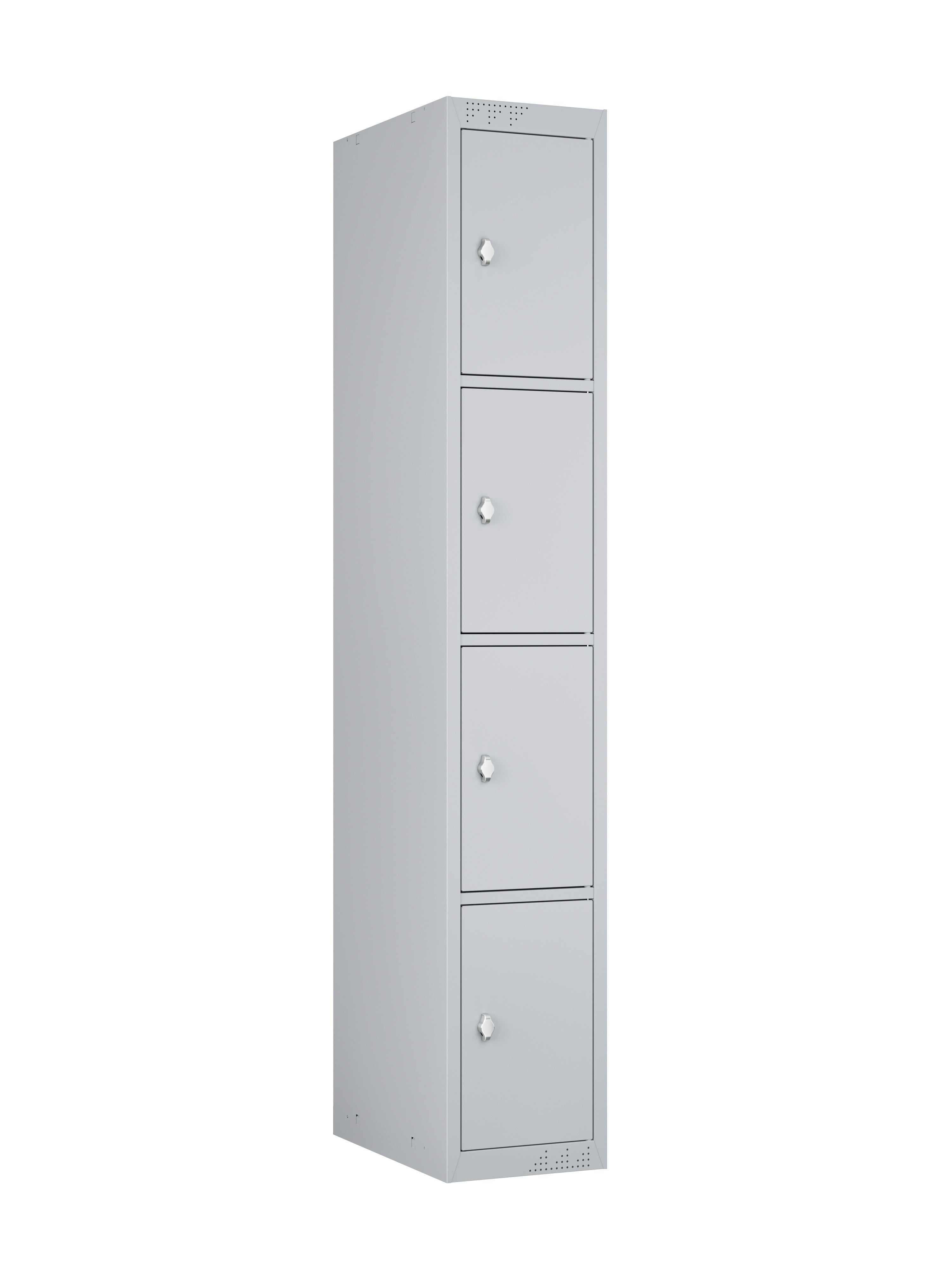 KDK Single Unit Locker 4-Tier Flat Pack - Main (1)