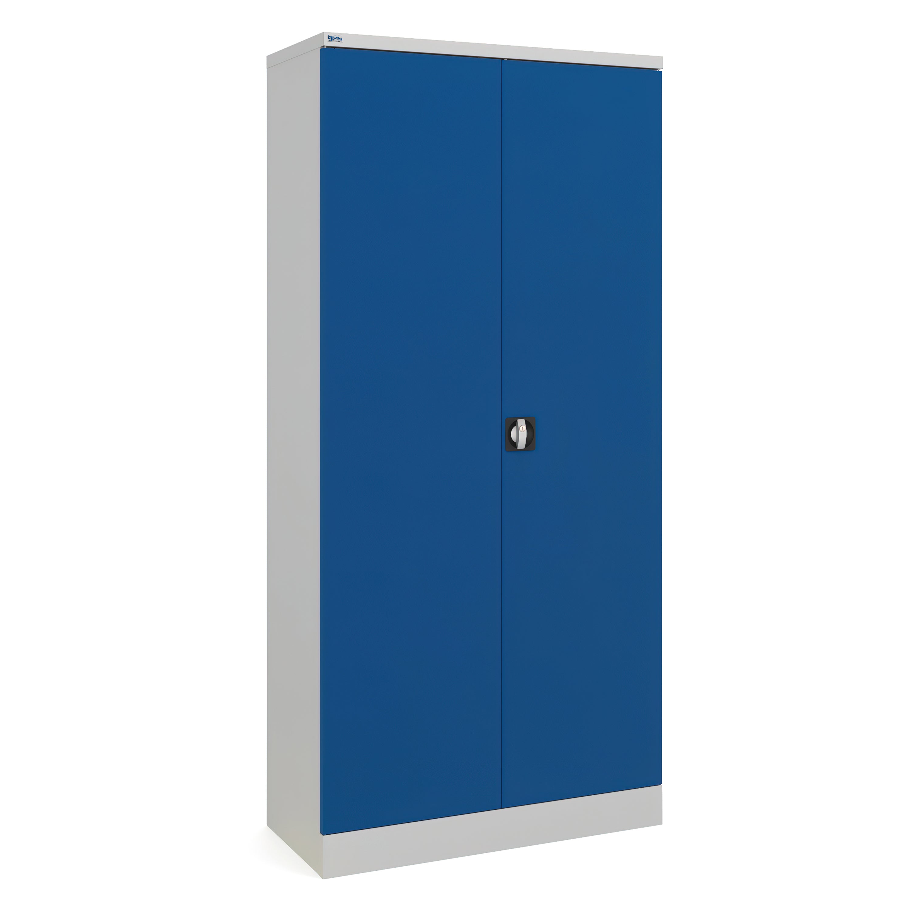 BDM Metal Storage Cabinet with Square Handle Lock and 4 Height Adjustable Shelves