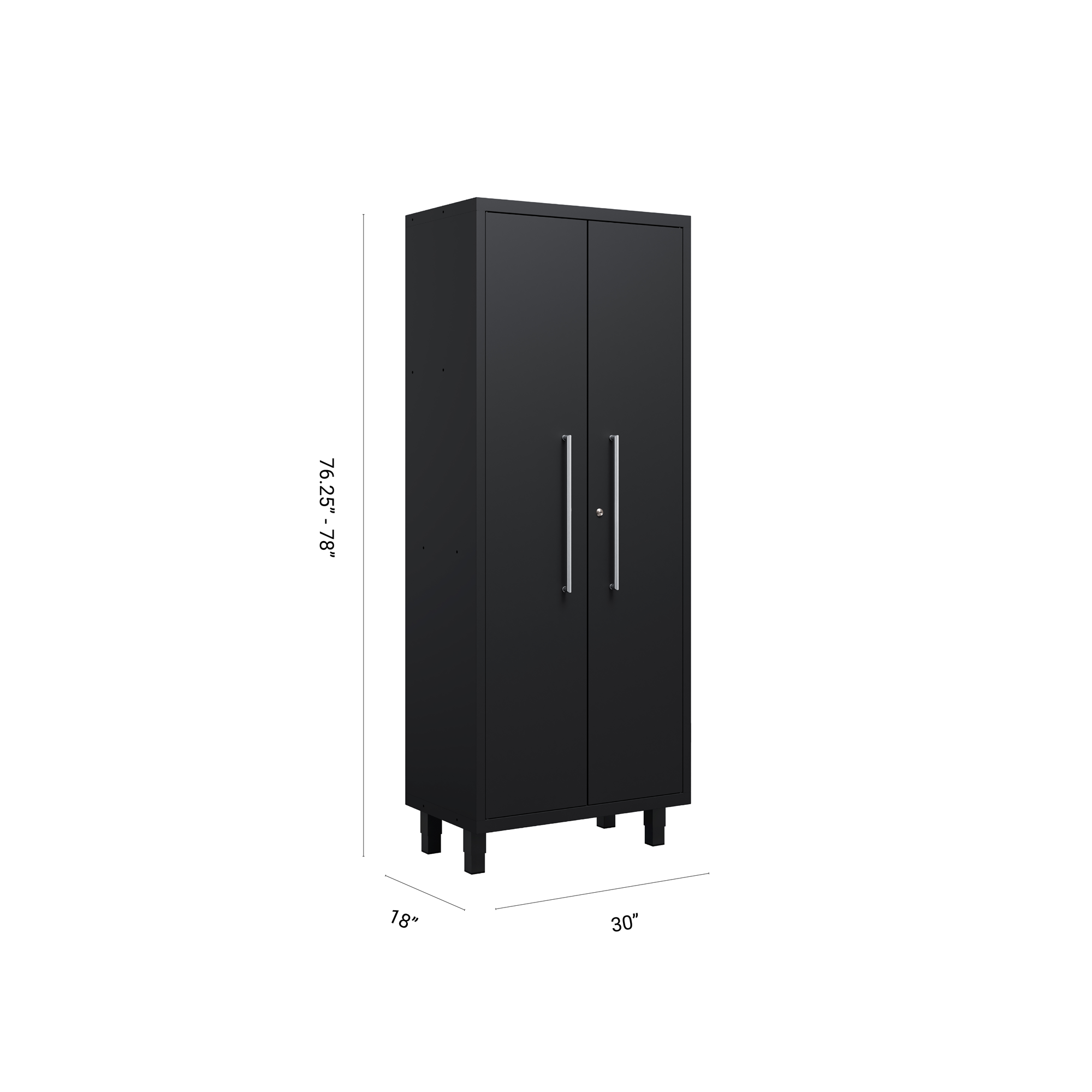Core Plus Series - 30"W 2-Door Locker Cabinet